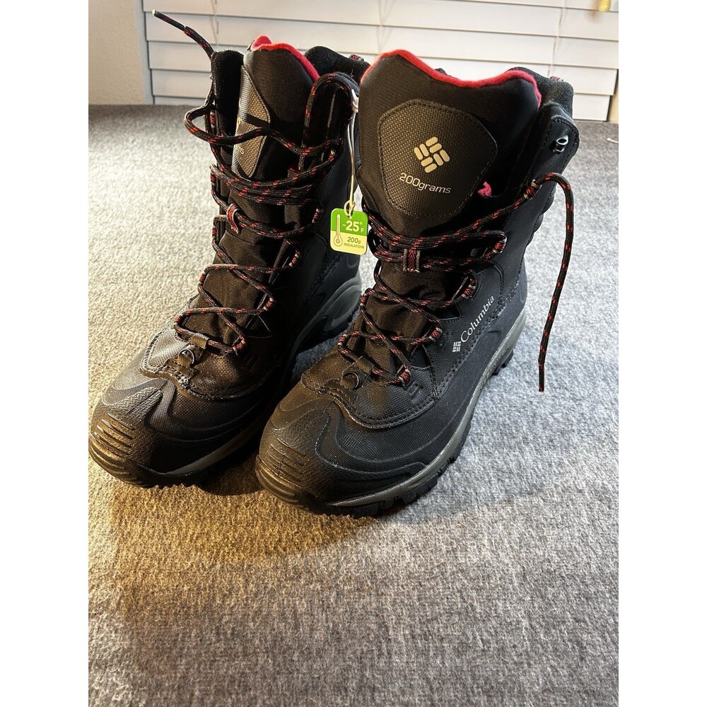 New Columbia Bugaboot III Insulated Waterproof Winter Boots Mens Size 11.5 Black